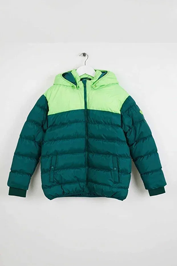 Детская куртка-пуховик с капюшоном Hummel, Multicolor — фото 3