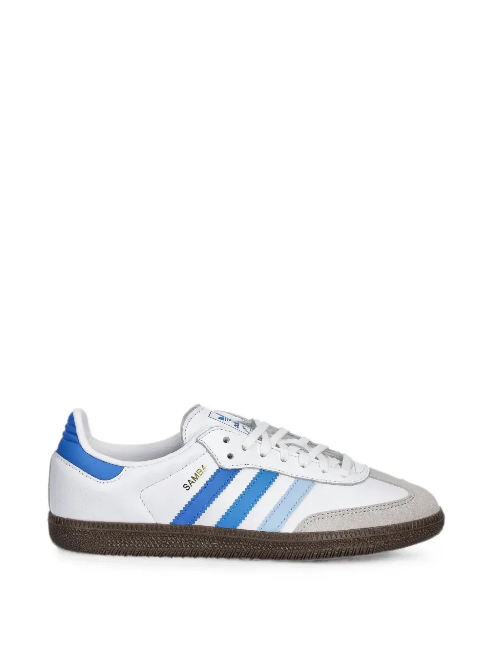 Кроссовки Samba с полосками Adidas Kids, белый