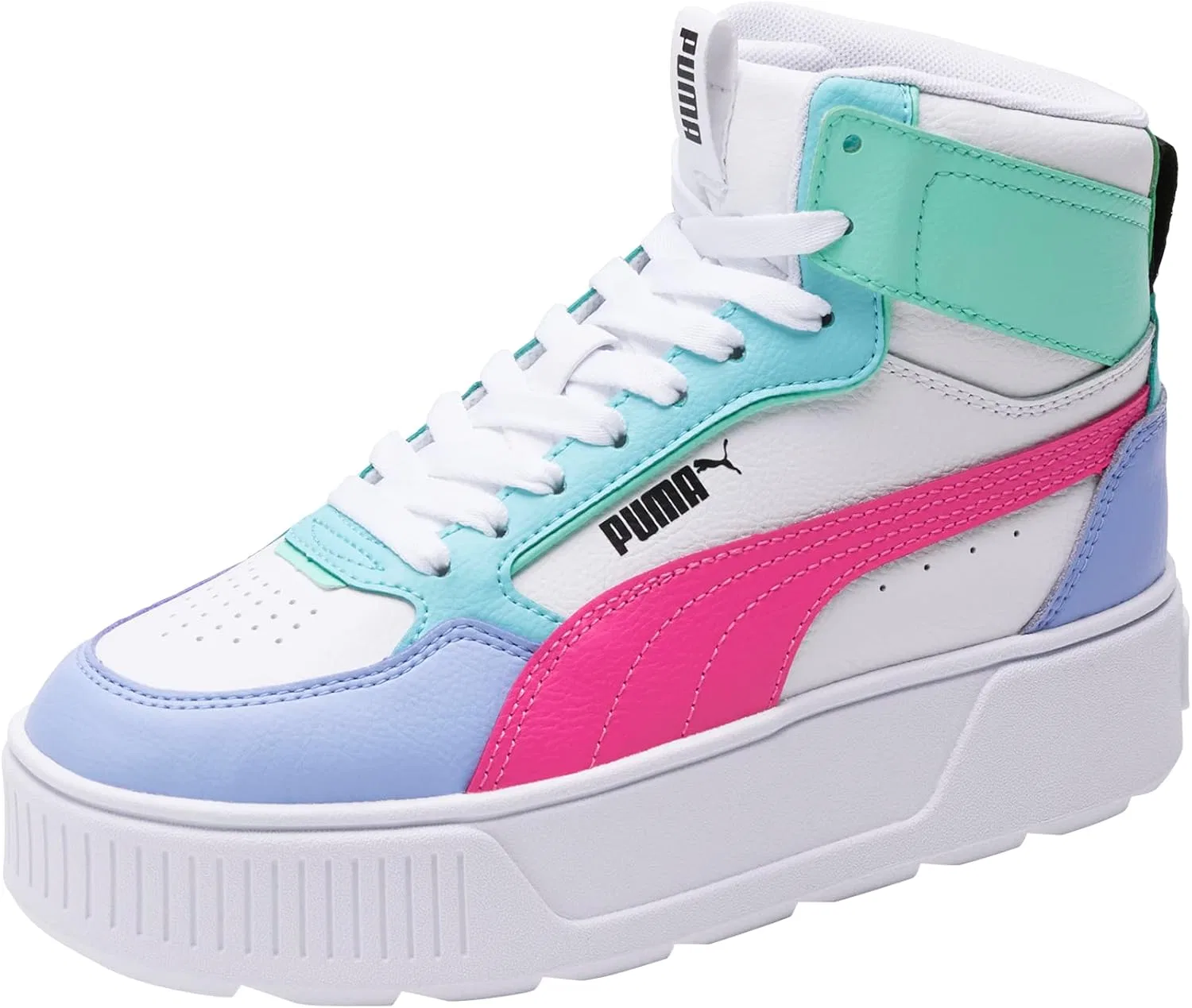 Детские кроссовки для девочек Karmen Rebelle Mid PUMA, Rose Dust-Loveable