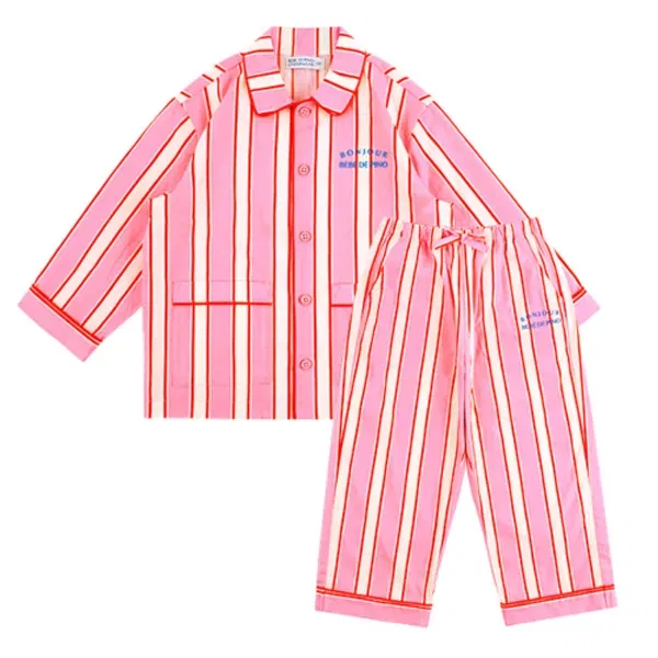 Пижама Ice Stripe, Bebedepino Underwear, розовый