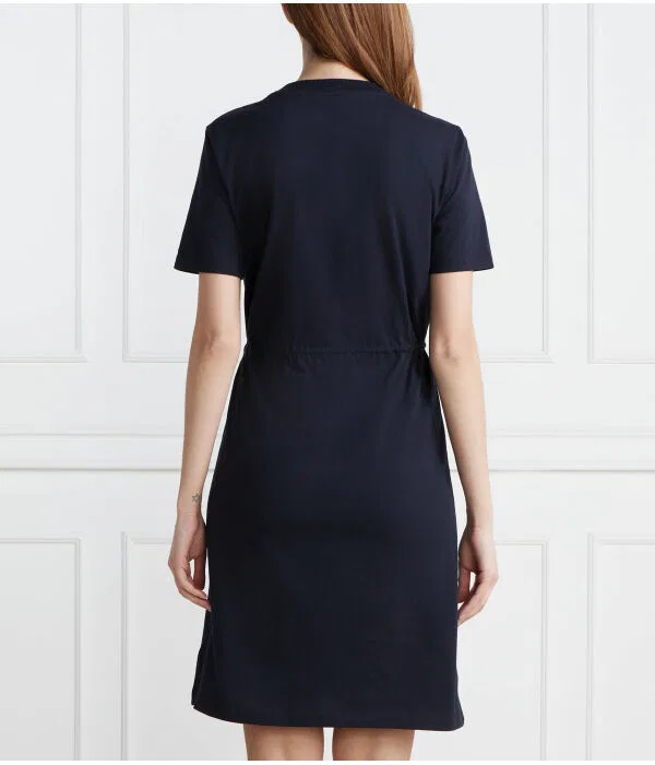 Женское платье хлопковое Tommy Hilfiger, Blu Marino — фото 4