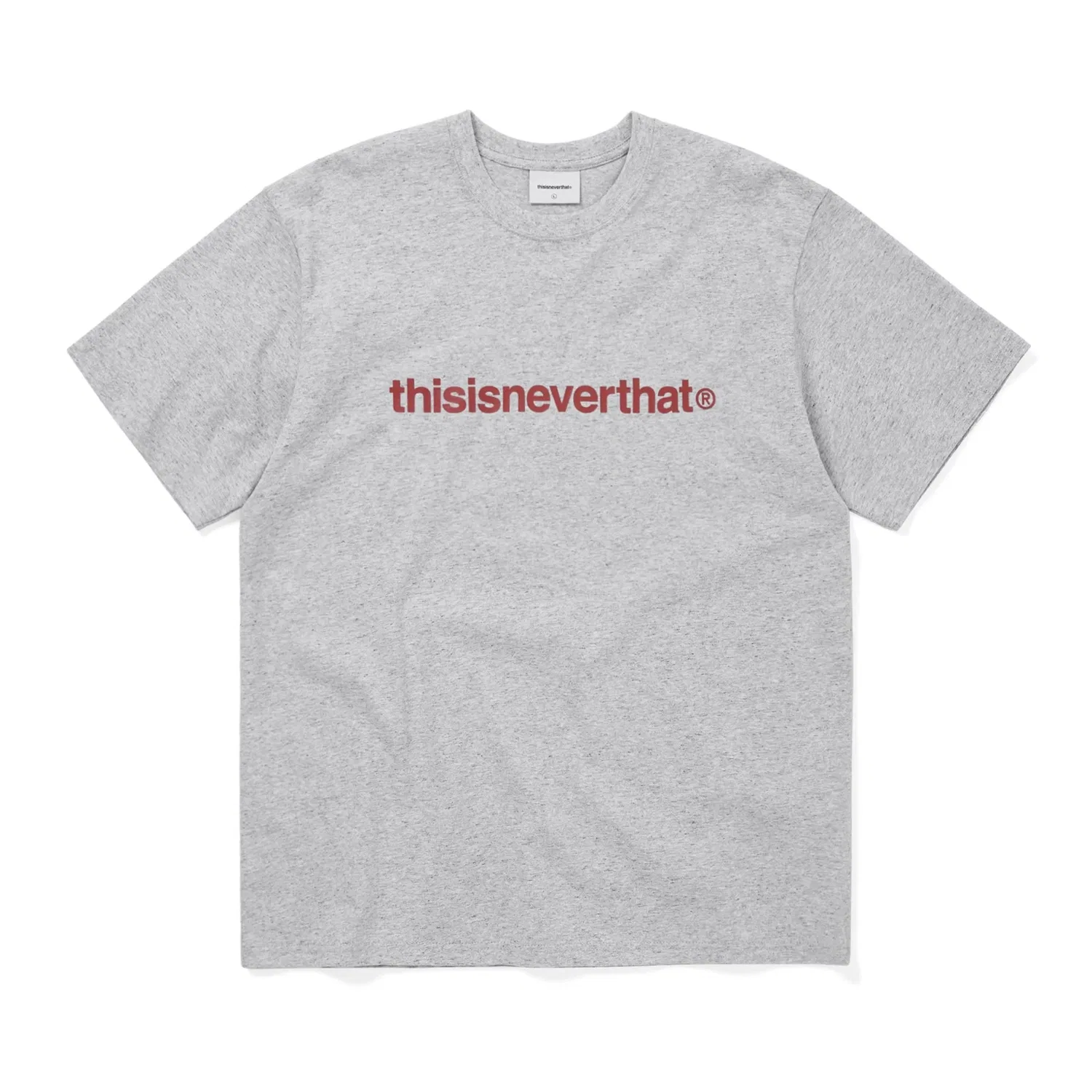 Детская футболка с принтом T Logo Heather Grey Thisisneverthat