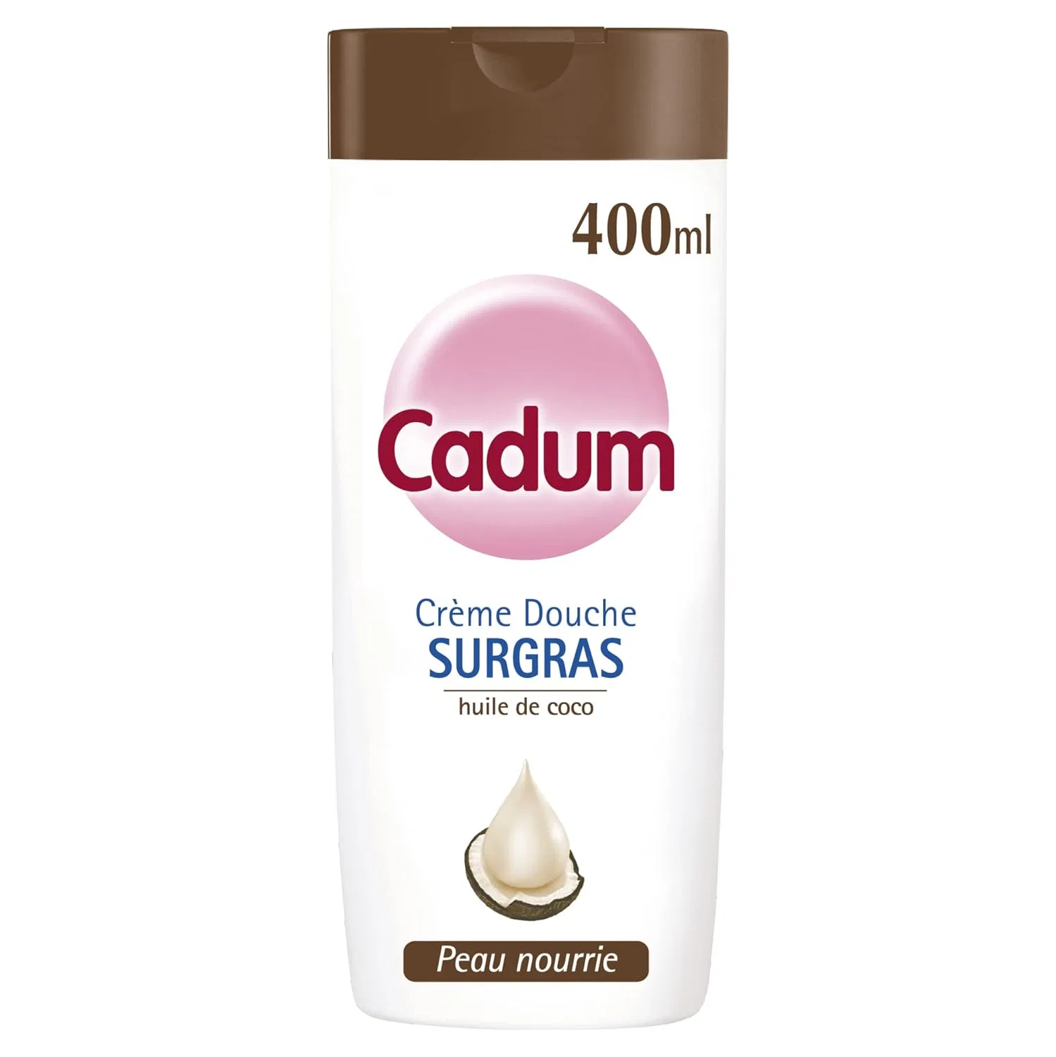 Крем для душа с кокосовым маслом Cadum, 400ml
