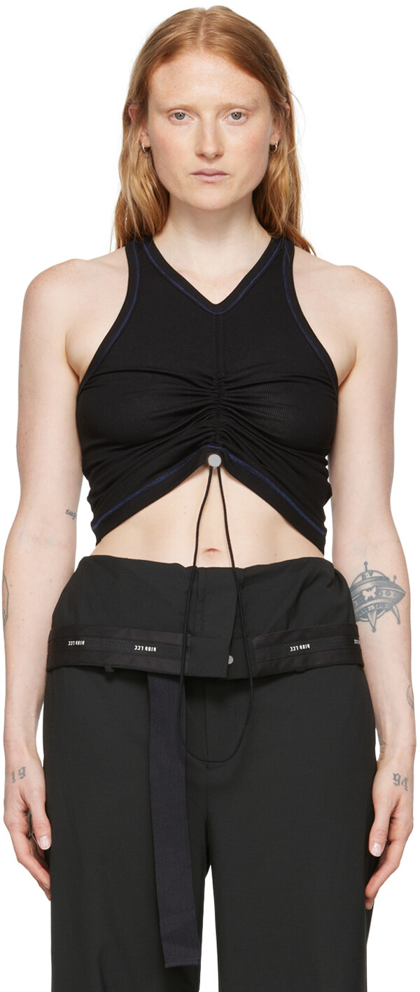 

Черная майка из органического хлопка Dion Lee