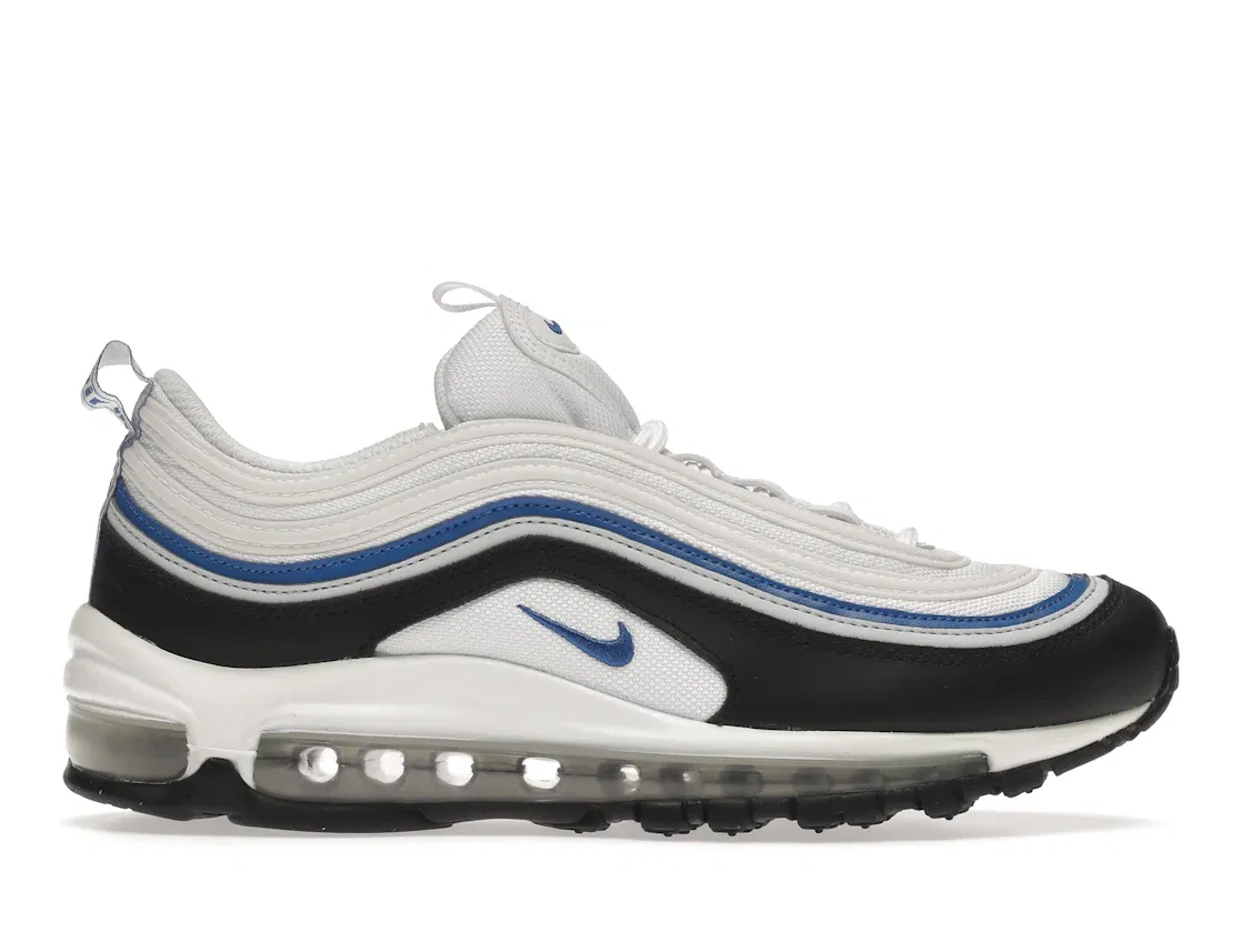 Детские кроссовки Lifestyle Nike Air Max 97, White/Black-Pure Platinum-Signal Blue