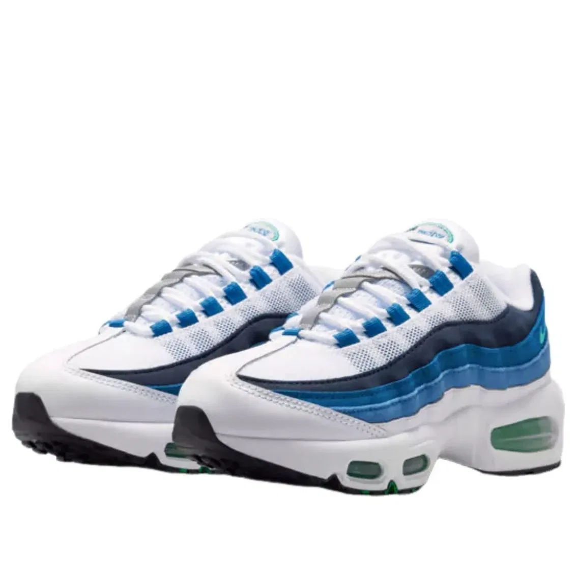 Кроссовки Nike Air Max 95 Big Bubble 'Slate' IU7899-100, синий — фото 4