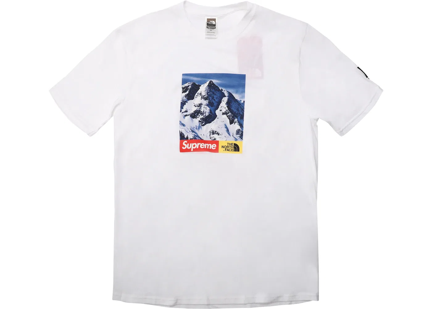 Мужская футболка с принтом Supreme Tee Supreme, Белая