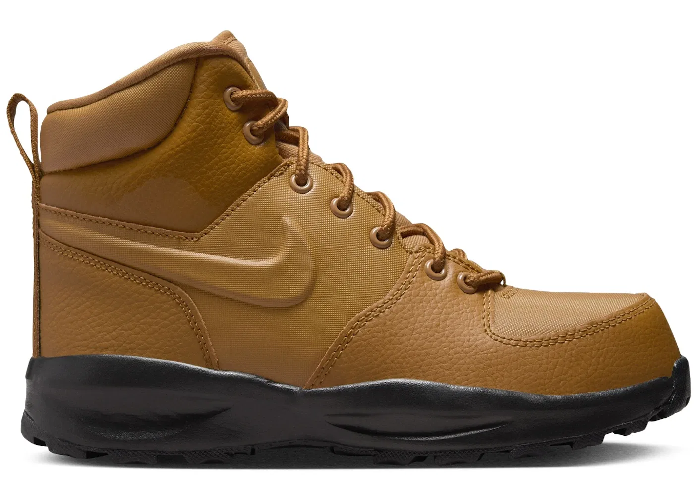 Детские ботинки с высоким берцем Nike Manoa, Wheat/Black/Wheat
