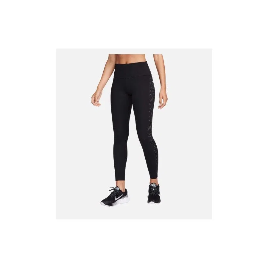 Женские спортивные леггинсы Dri-FIT Fast Mid Rise 7/8 Nike, Черный