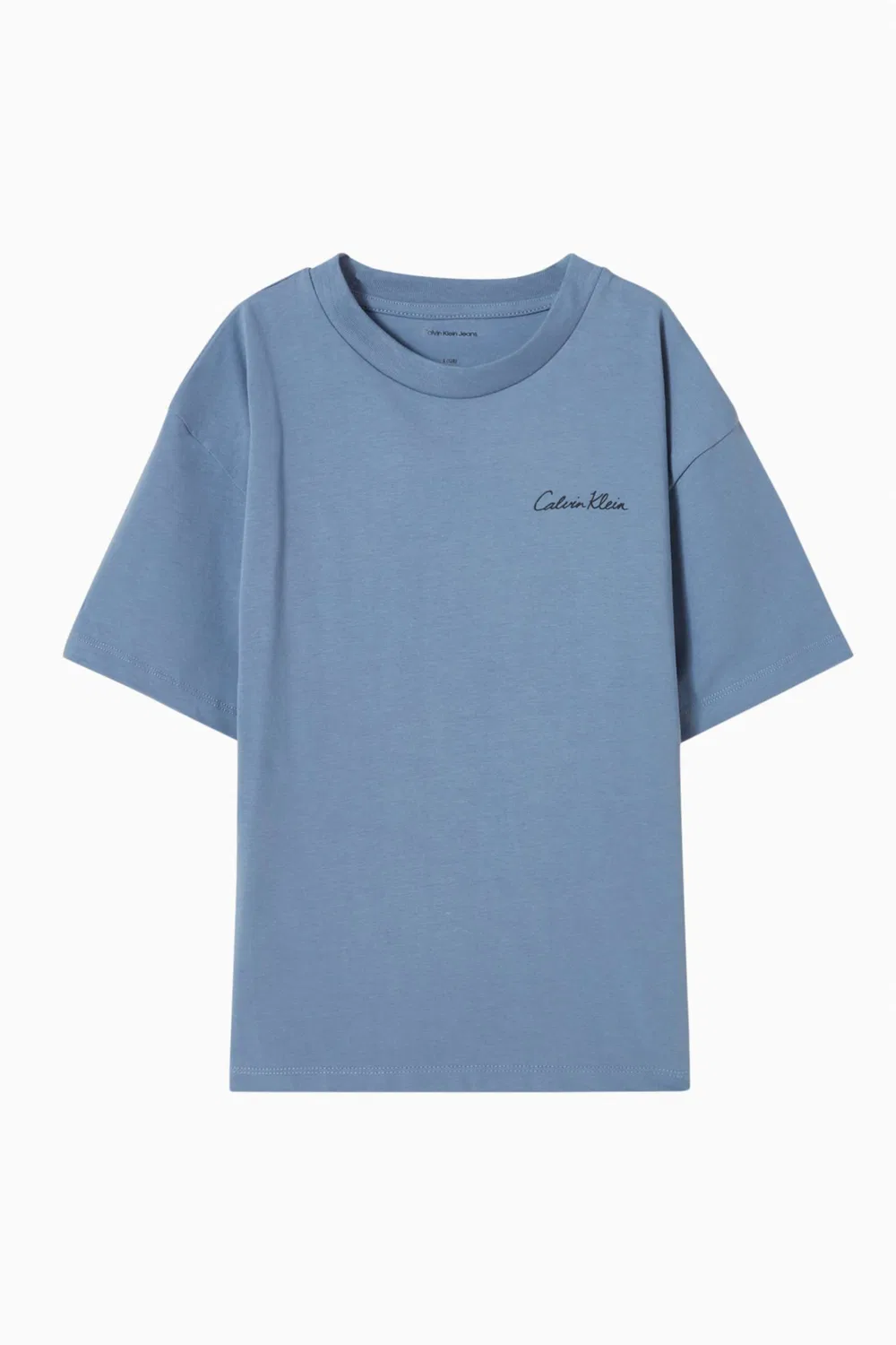 Футболка хлопковая Polaroid Logo Calvin Klein, синий