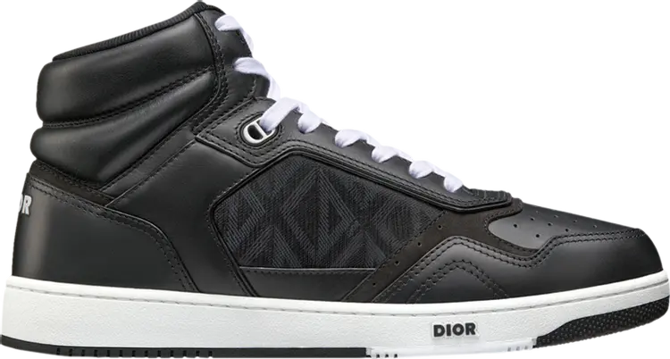 

Кроссовки Dior B27 High CD Diamond - Black, черный
