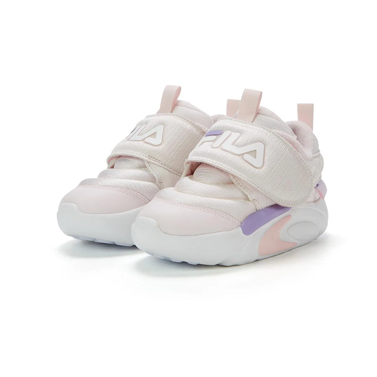Детские утепленные кроссовки Mist Soft Pink/Sunshine Purple FILA KIDS — фото 4