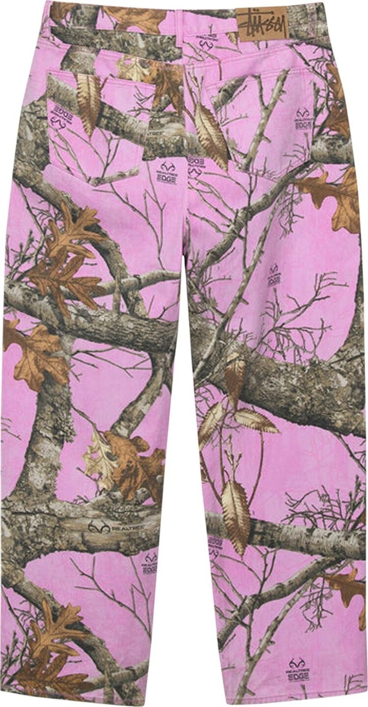 Джинсы Stussy Realtree Edge Big Ol' Jean 'Pink', разноцветный — фото 3