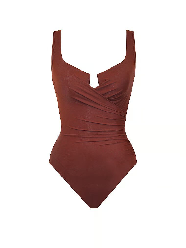 

Купальник Miraclesuit Must-Haves Escape One-Piece, коричневый