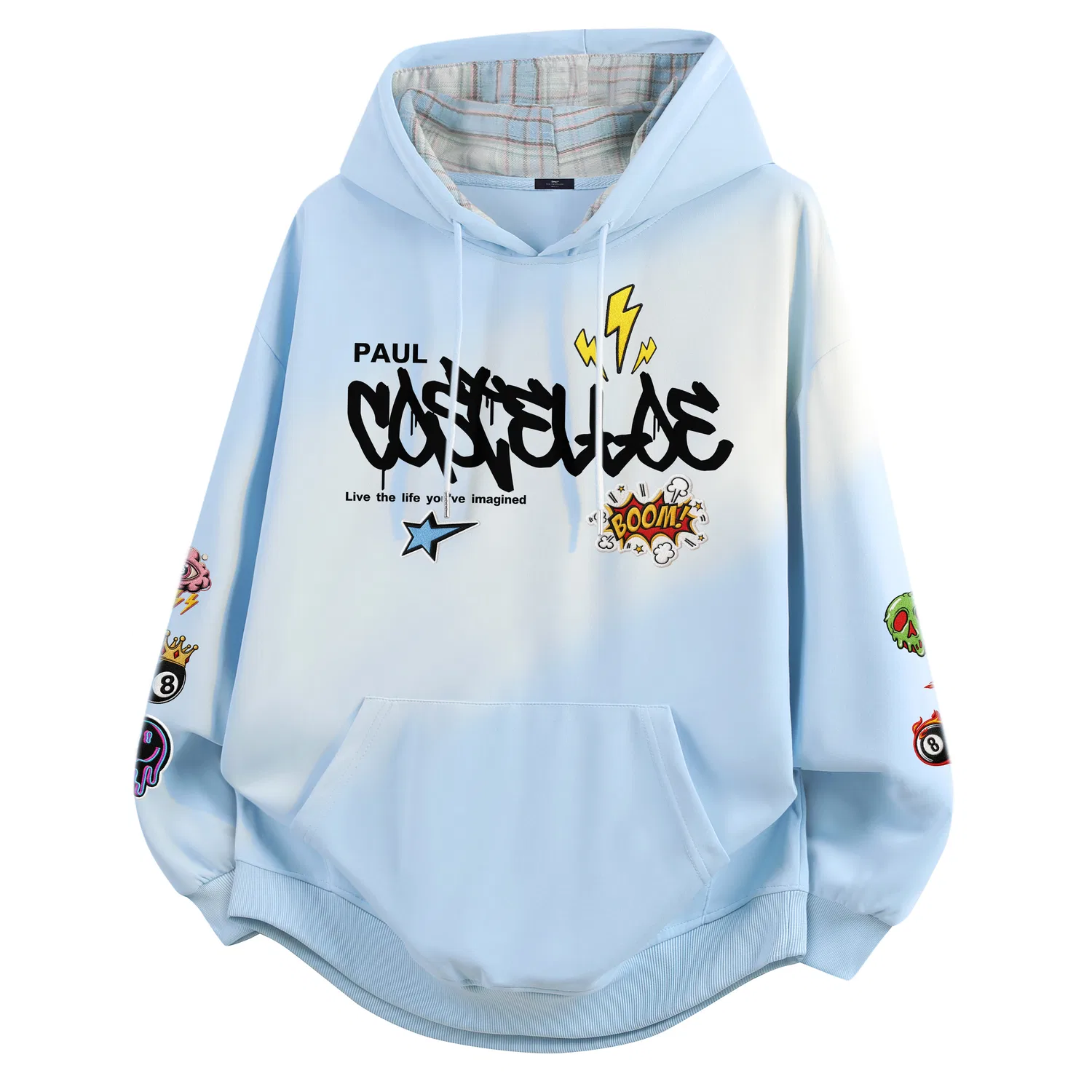 Детское худи Sky Blue Unisex Paul Costelloe