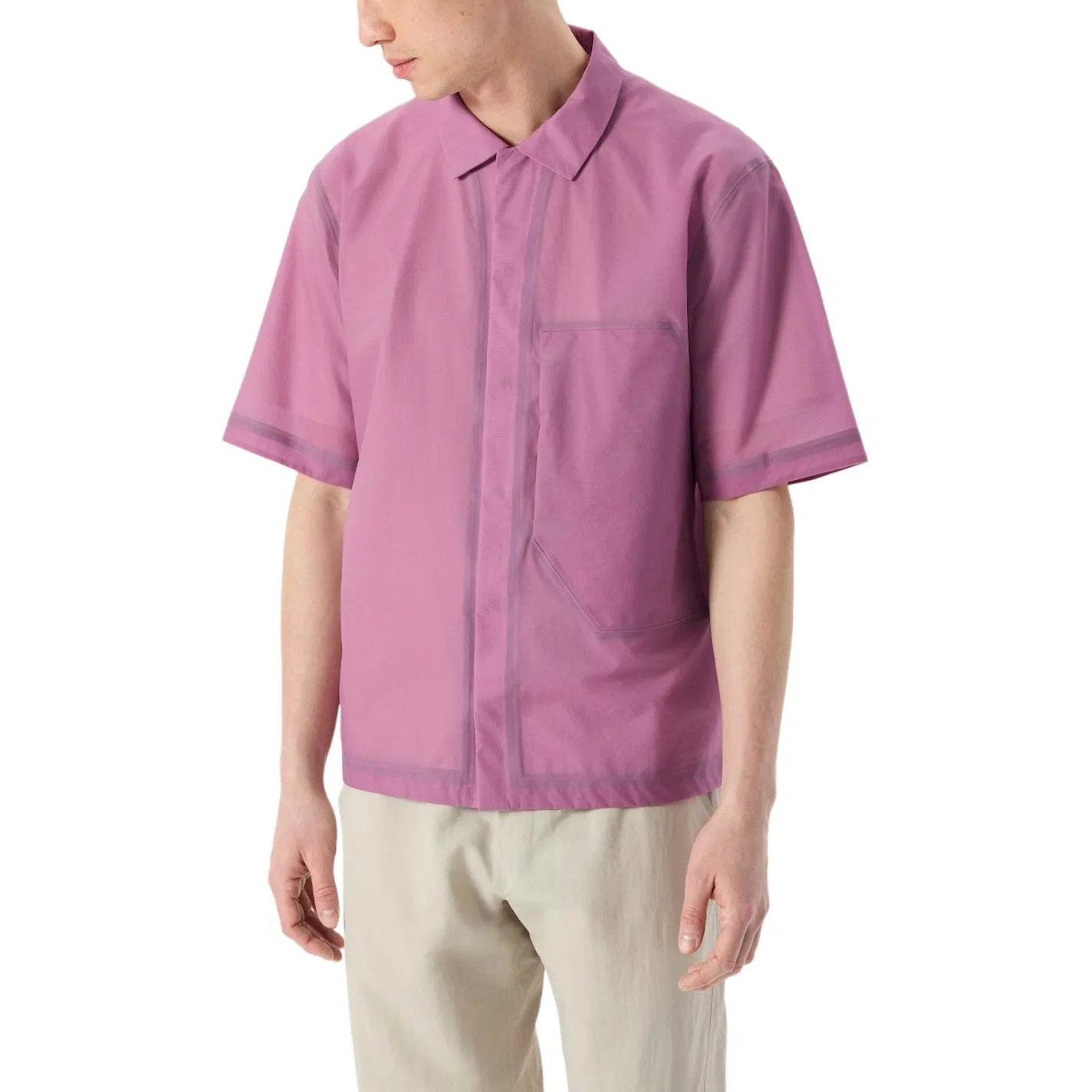 Мужская рубашка с длинным рукавом DEMLO Arcteryx, Mulbloom Purple Light
