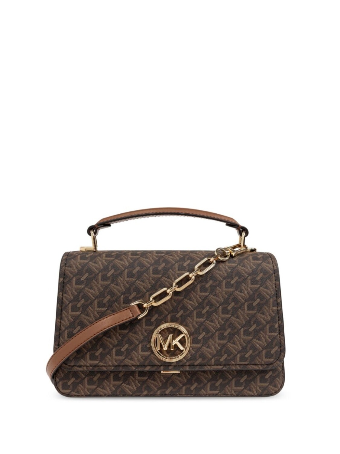 

Michael Michael Kors сумка-тоут с монограммой и логотипом, коричневый
