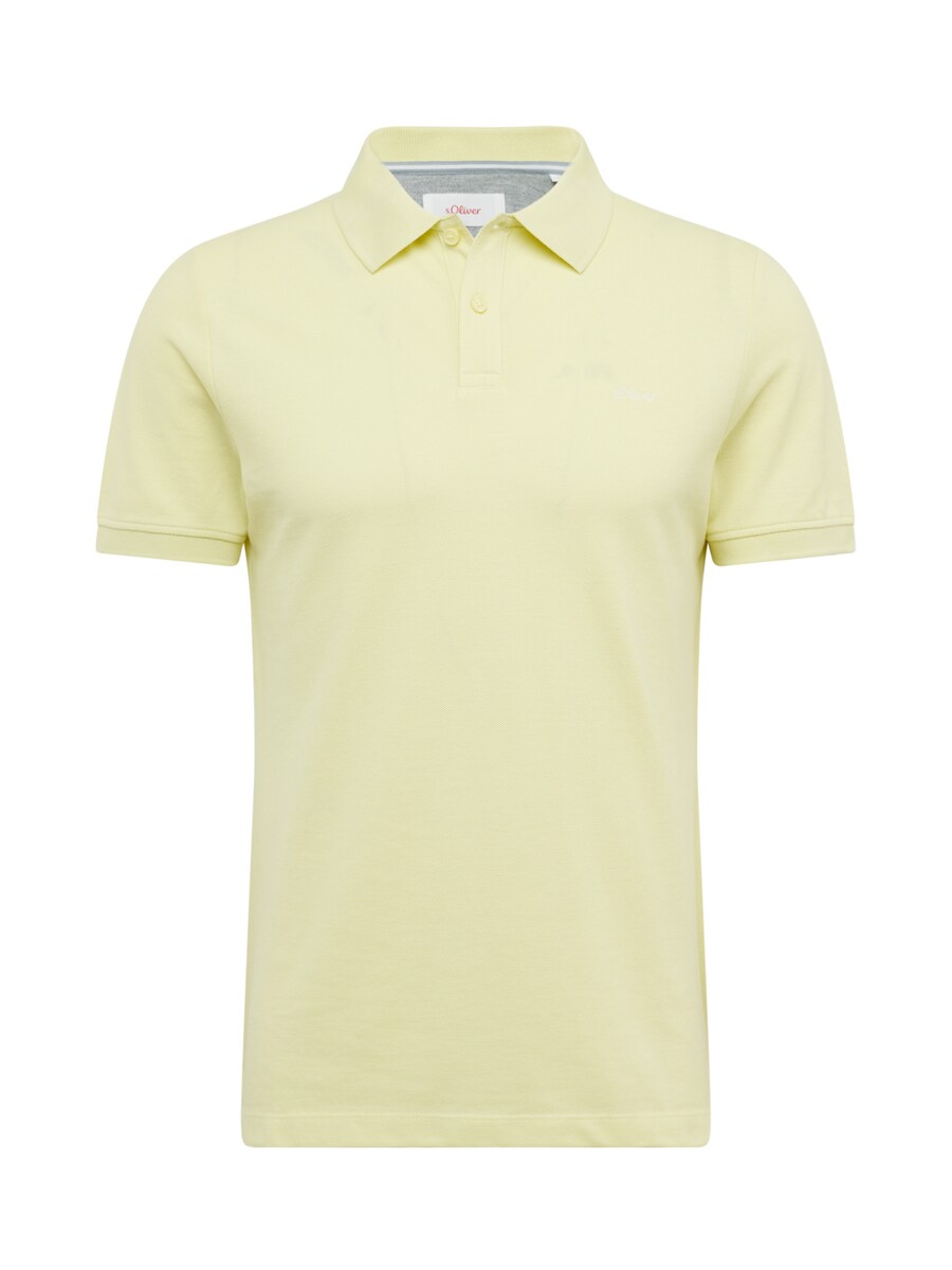 

Рубашка поло s.Oliver Shirt, цвет light yellow