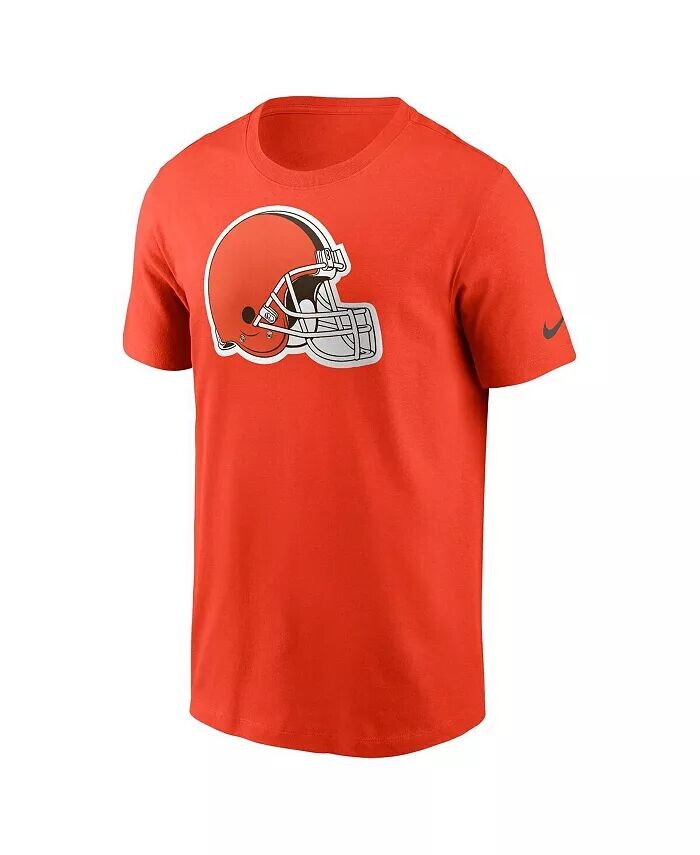 Мужская оранжевая футболка с логотипом Cleveland Browns Essential Nike, оранжевый — фото 2