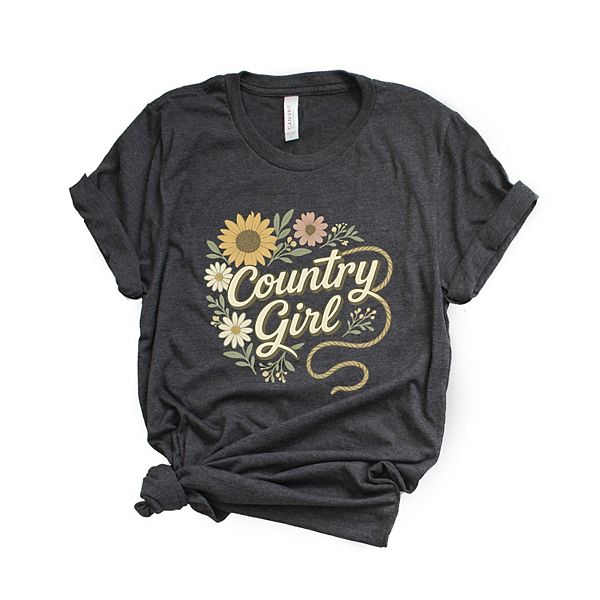 

Футболка с принтом Country girl rope watercolor Simply Sage Market, Charcoal, Черный, Футболка с принтом Country girl rope watercolor Simply Sage Market, Charcoal