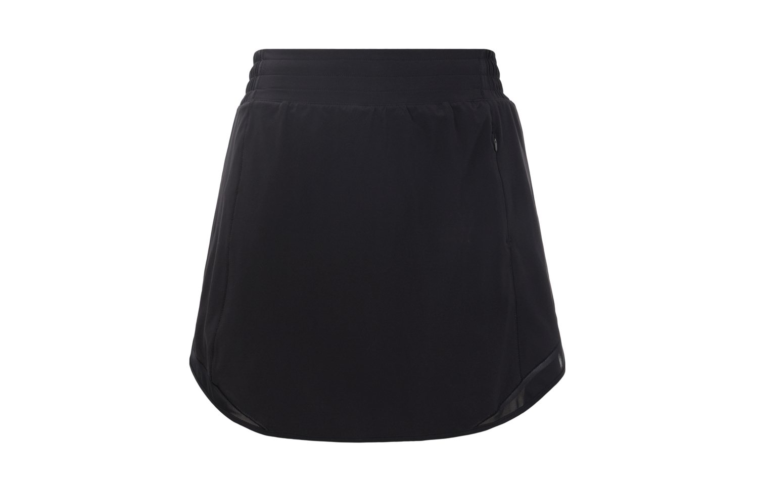 

Повседневная короткая юбка Lululemon, черный BL K