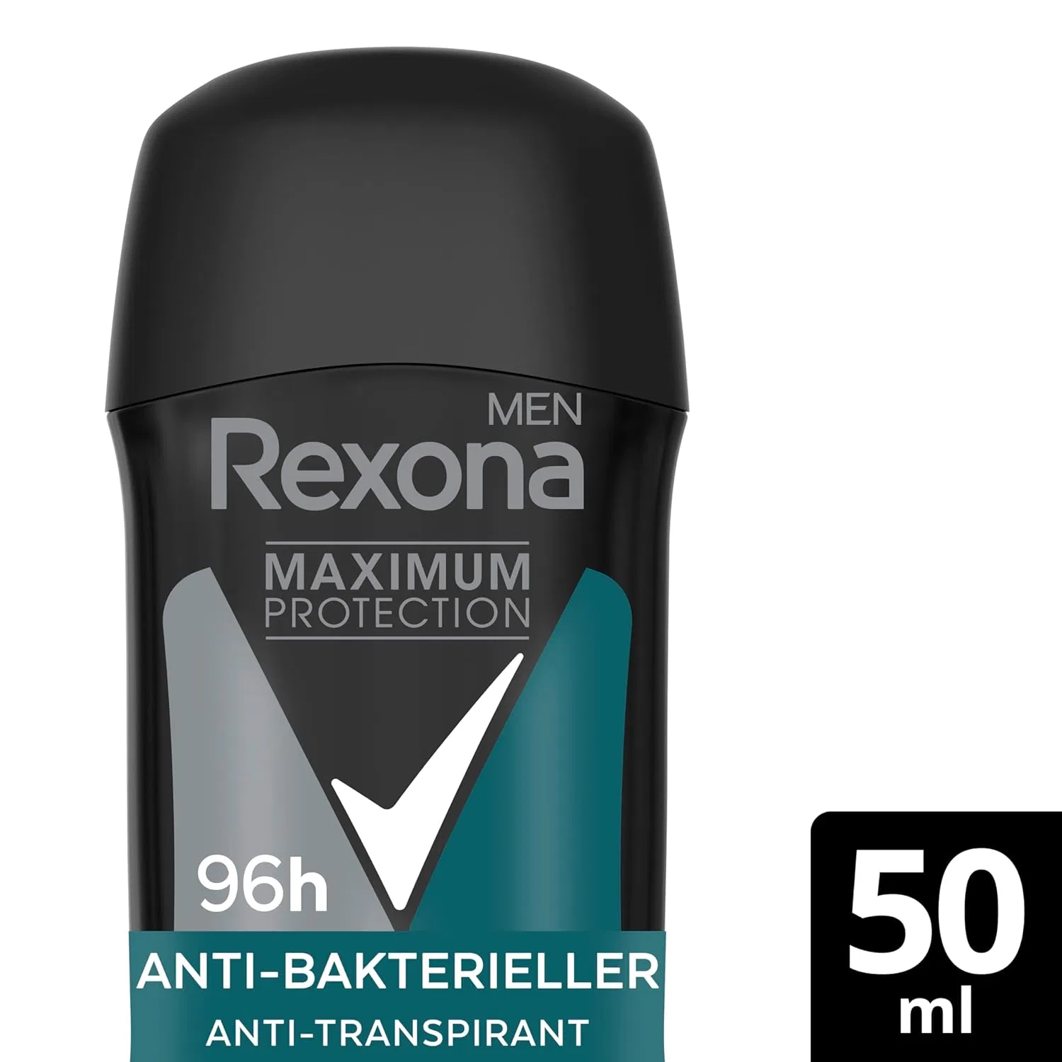 Мужской дезодорант-стик Rexona Maximum Protection антибактериальный, 50 мл (5 шт.) Bizzico — фото 2