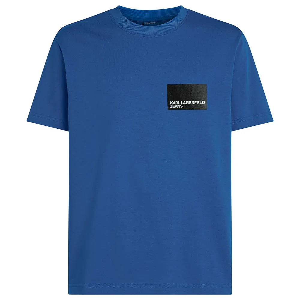 

Футболка с коротким рукавом Karl Lagerfeld Reg Box Logo, синий