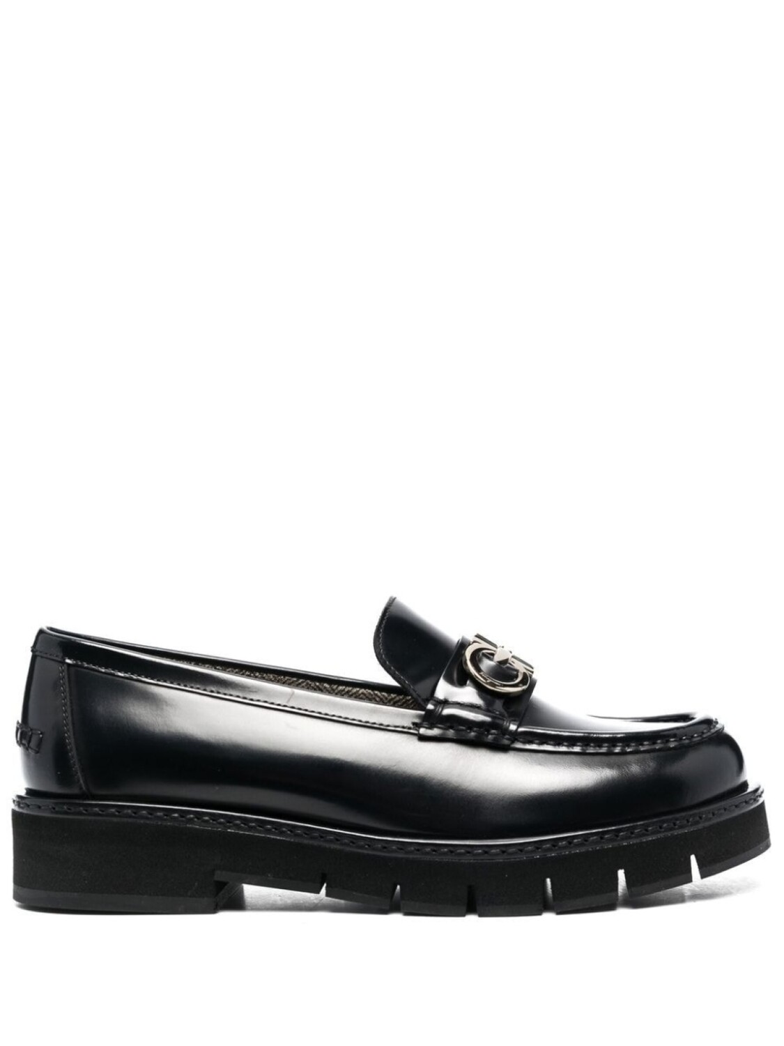 

Ferragamo лоферы Ofelia с пряжкой Gancini, черный