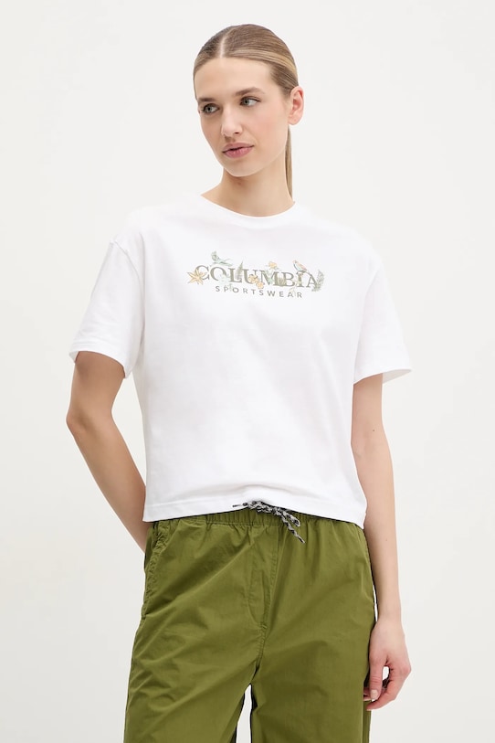 

Футболка хлопковая Rolling Bend Columbia, белый