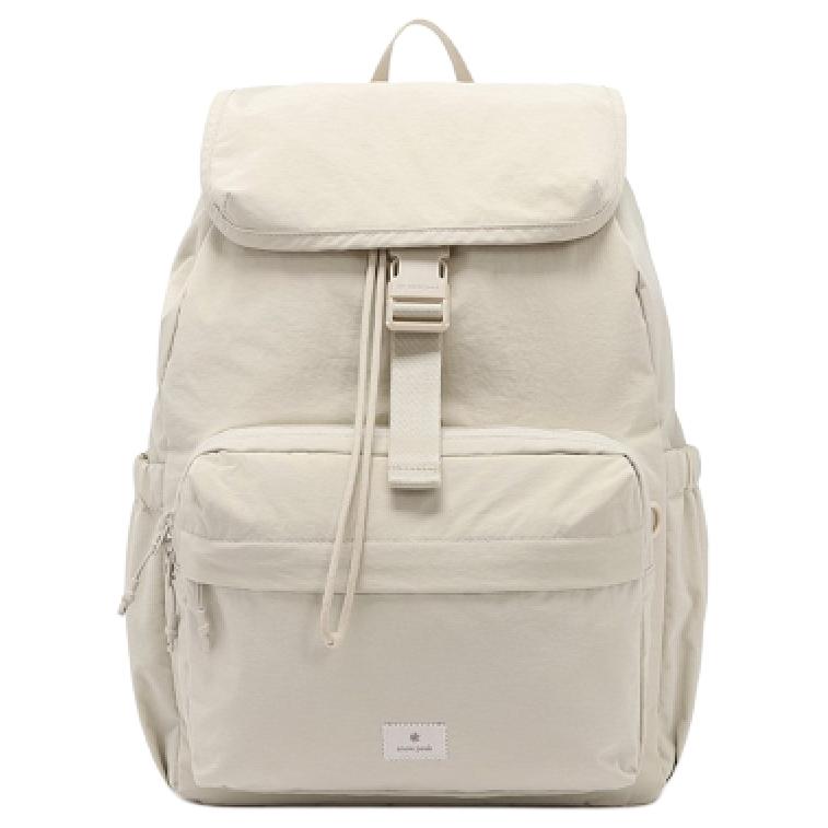 

Унисекс рюкзак с боковой застежкой-фастексом овсяного цвета Snow Peak, Oat
