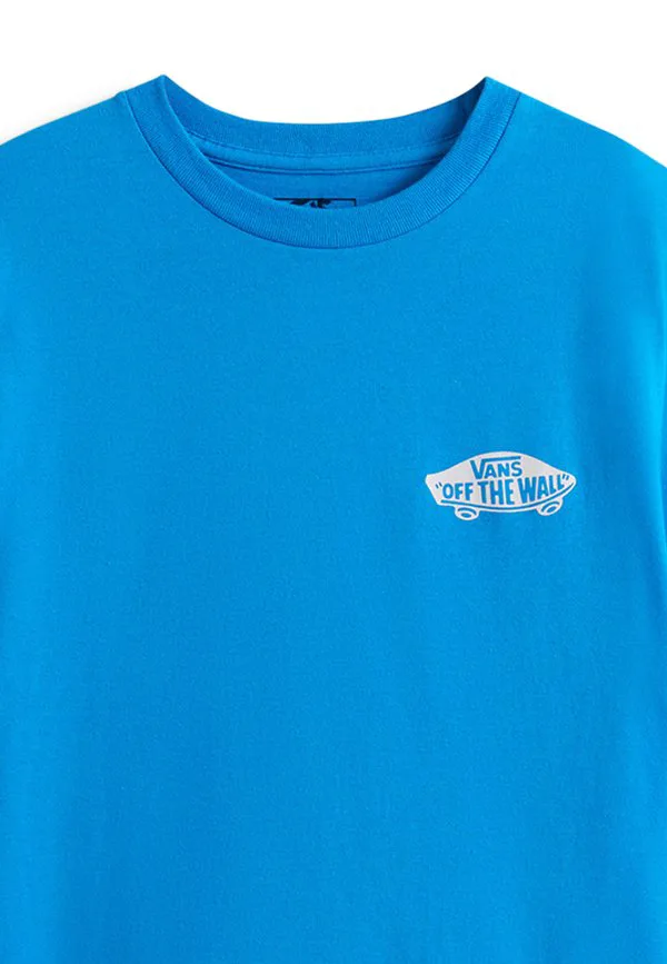 Футболка с принтом «двойной стандарт» Vans, Medium Blue — фото 3