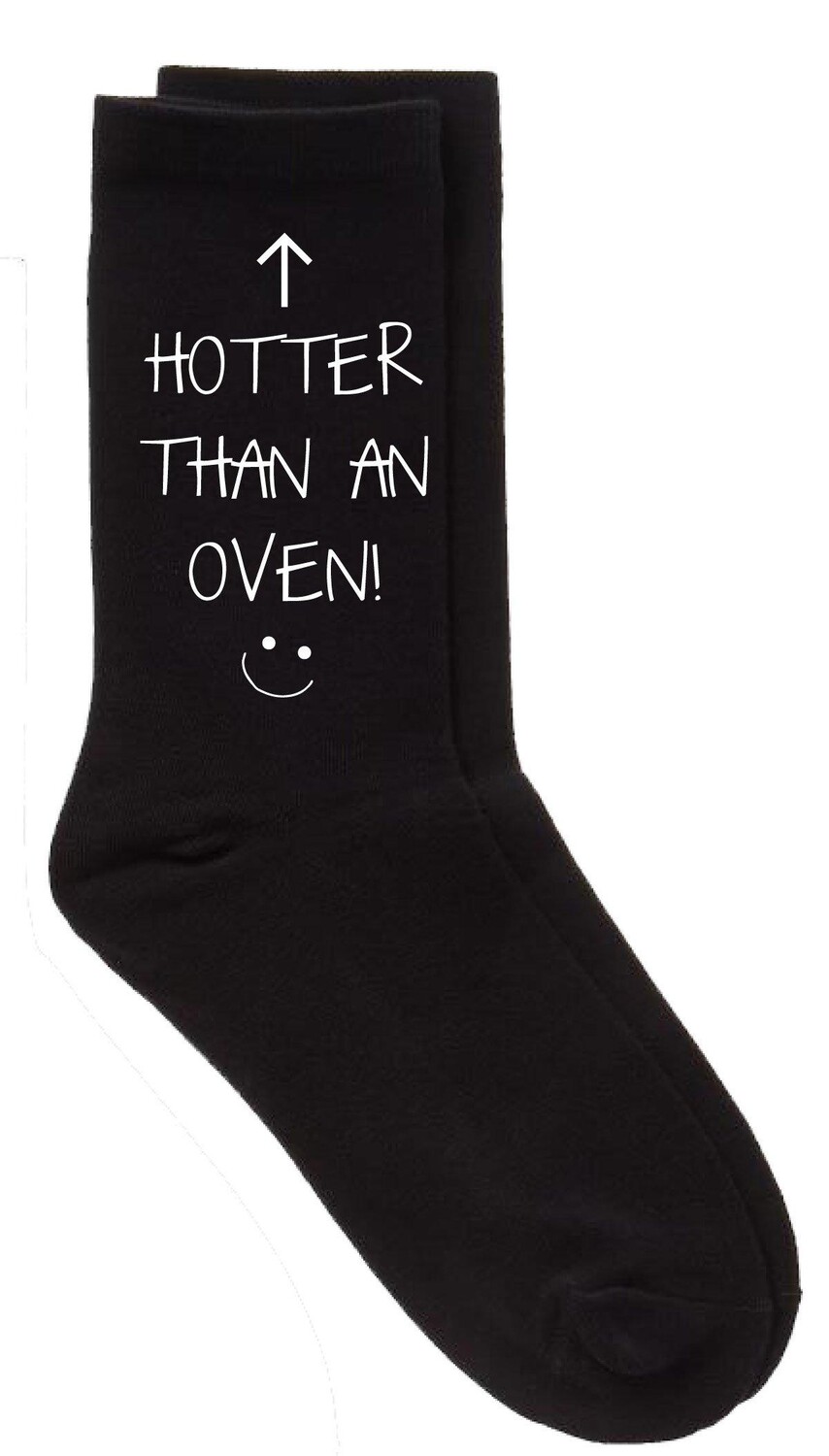 

Черные носки Hotter Than An Oven 60 SECOND MAKEOVER, черный