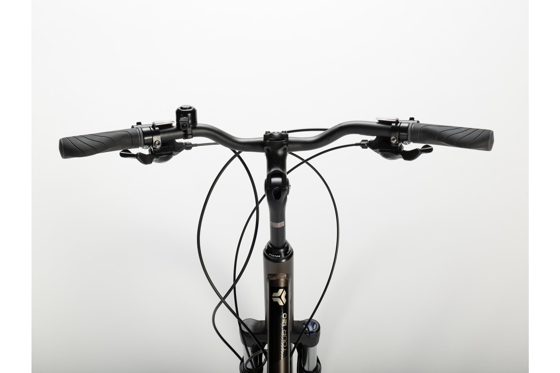 Треккинговый велосипед Carver Tour 120 - 28 дюймов - Tiefeinsteiger - 2024, цвет Braun|brownmetal black champagne — фото 2