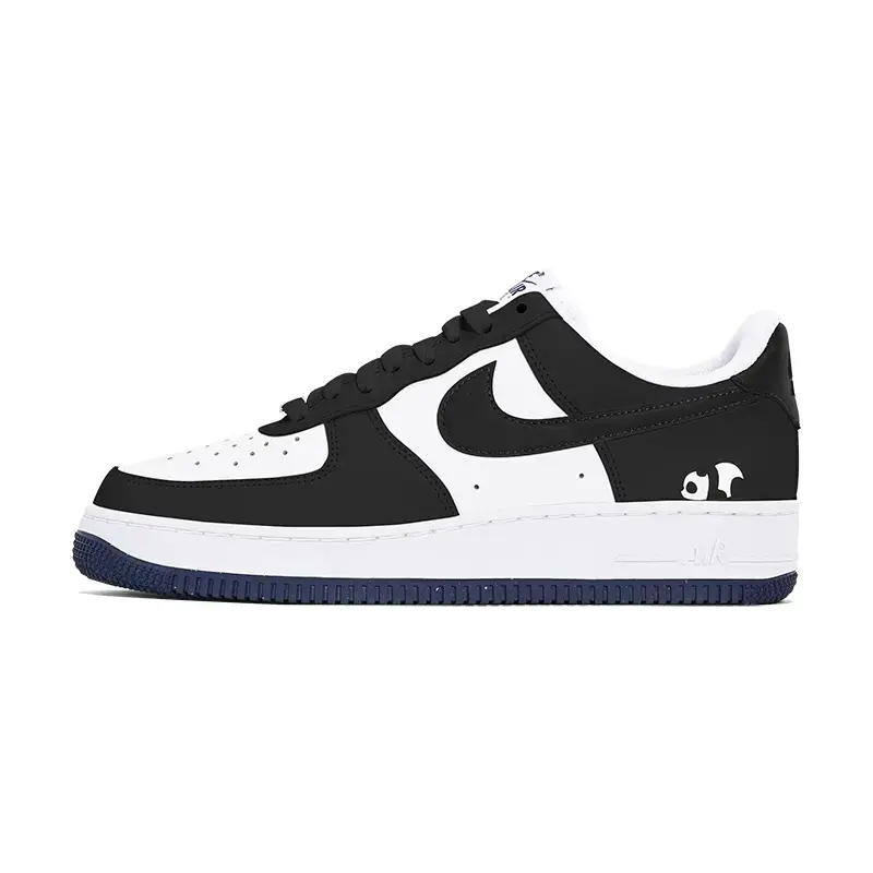 

Кроссовки Air Force 1 для скейтбординга мужские низкие черный/белый Nike