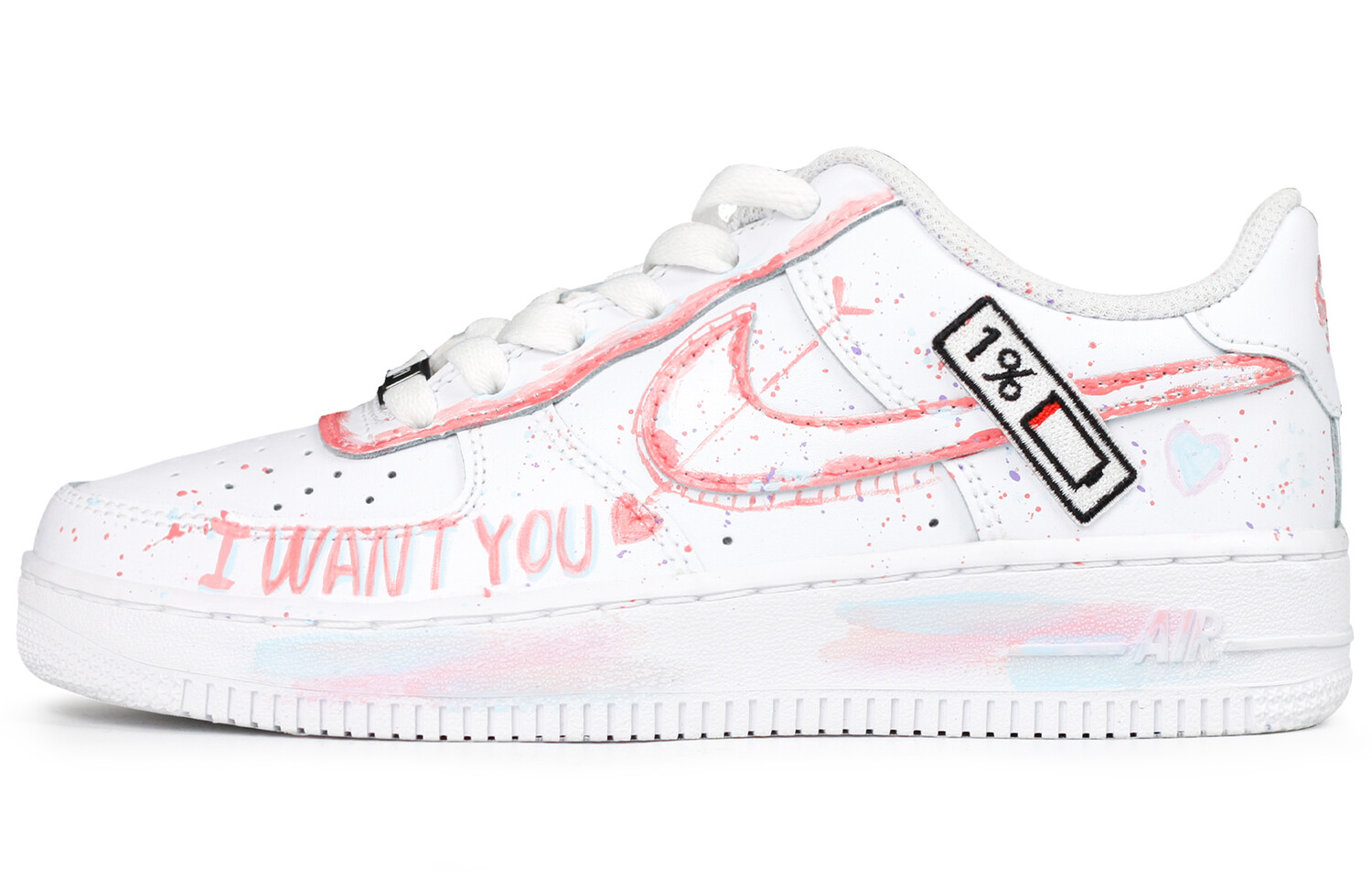 

Женские кроссовки для скейтбординга Nike Air Force 1, Pink