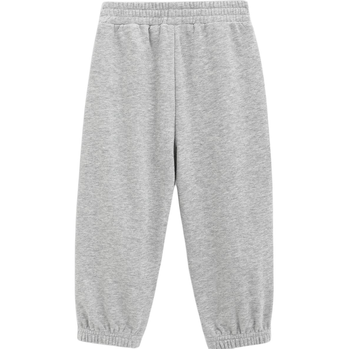 Логотип Sweatpants на шнурке для детей весна GAP, черный — фото 4