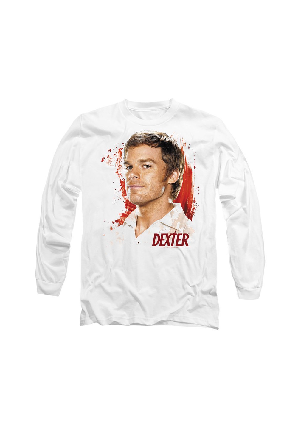

Топ с длинными рукавами BLOOD SPLATTER Cotton Soul, белый