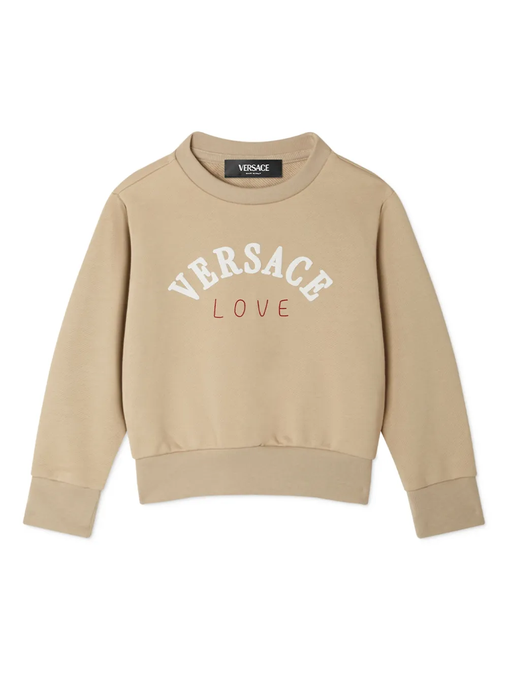 

Толстовка Love Versace Kids, нейтральный