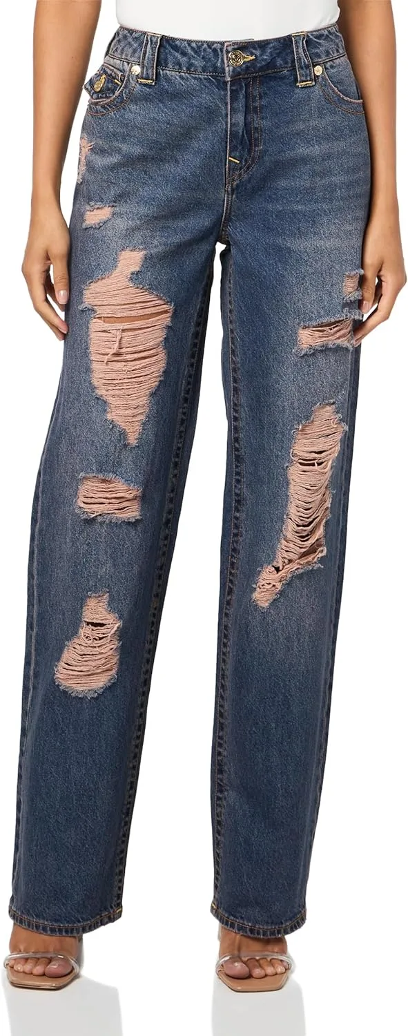 

True Religion Женские Relaxed Straight MR Flap