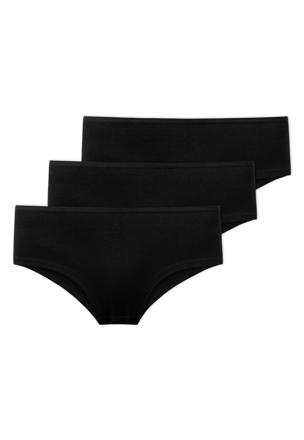 

Трусы SNOCKS Hipster aus Bio Baumwolle 3 шт, черный