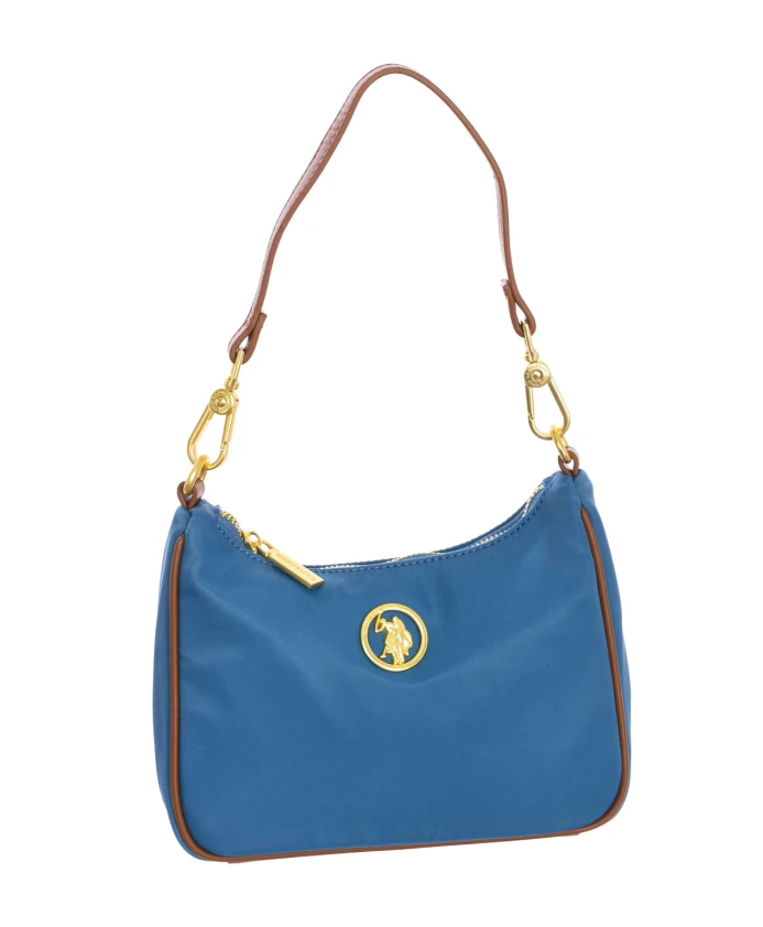 

Сумка-Багет из синтетических материалов через плечо. U.S. Polo Assn., синий