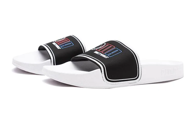 PUMA SmileyWorld Leadcat 2.0 слайды для детей 'White Black' — фото 4