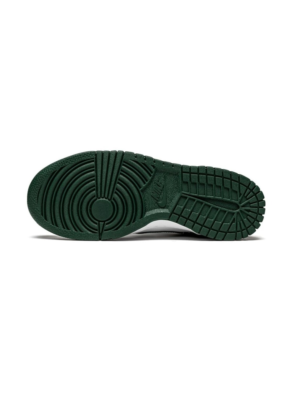Nike Kids кроссовки Dunk Low, зеленый — фото 4