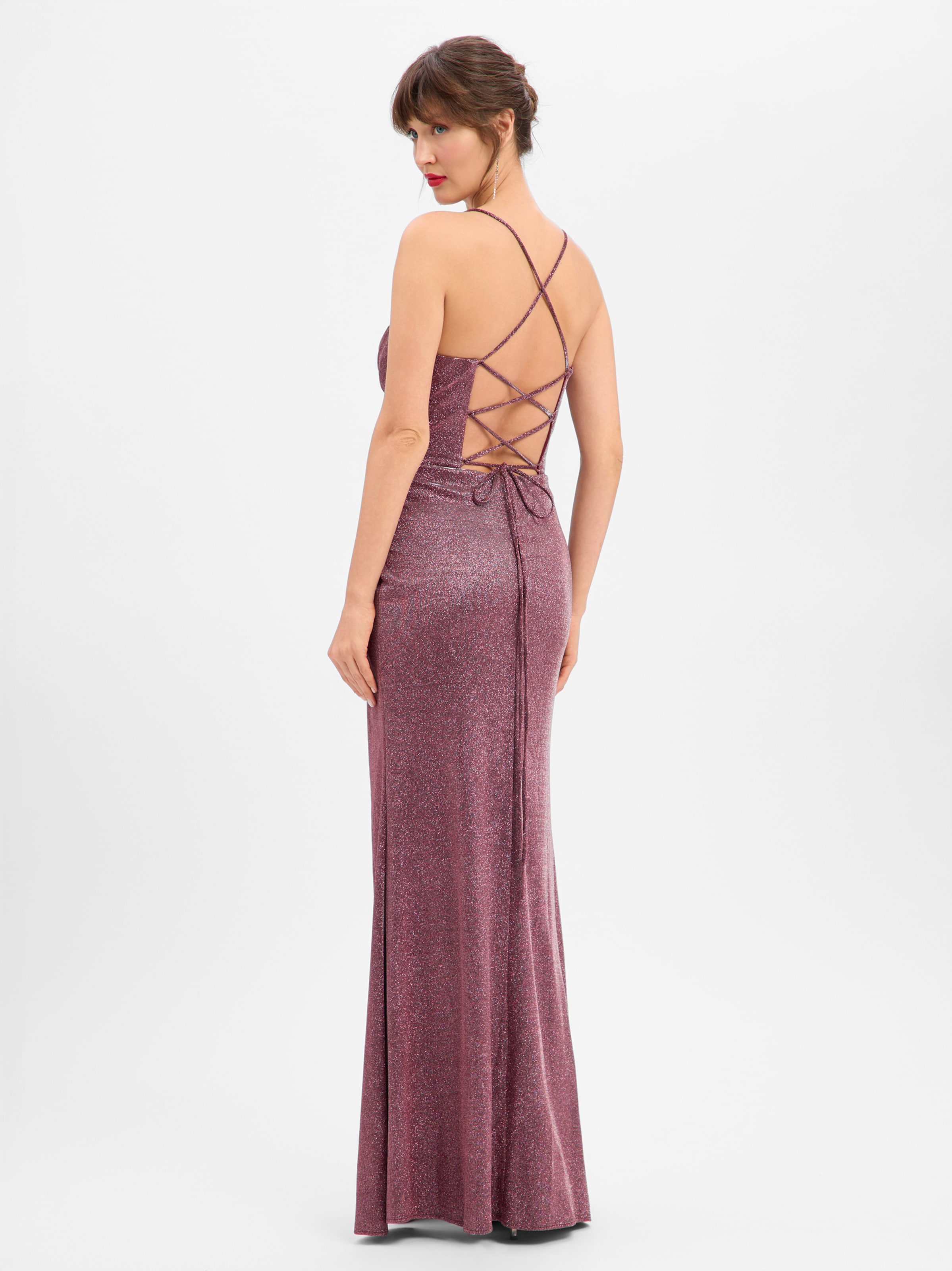 

Luxuar Fashion Вечернее платье в цвете бордо