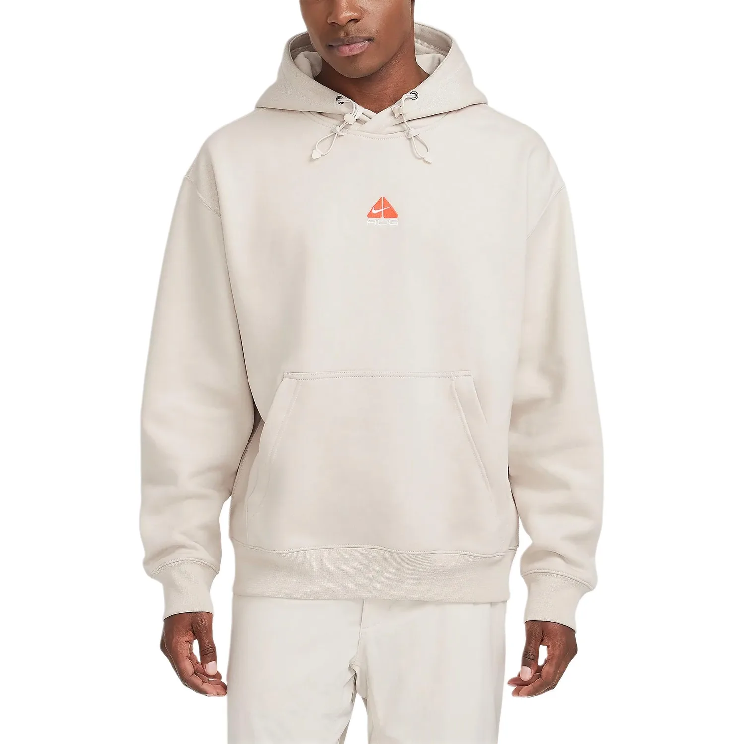 Толстовка с капюшоном Acg Therma-FIT Fleece Nike, Light Orewood Brown/Dark Red