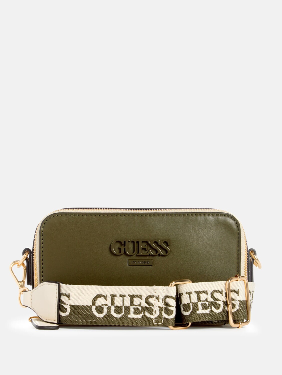

Через плечо Lewistown в стиле колор-блок Guess Factory, цвет Olive Multi