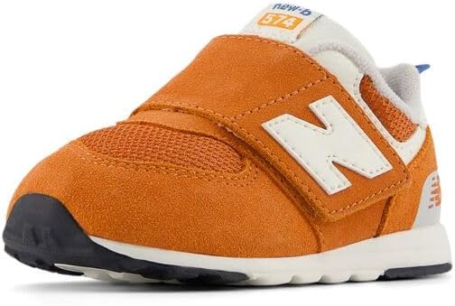 

Кроссовки New Balance 574 New-b для маленьких мальчиков на липучке, Infield Clay/Sea Stone