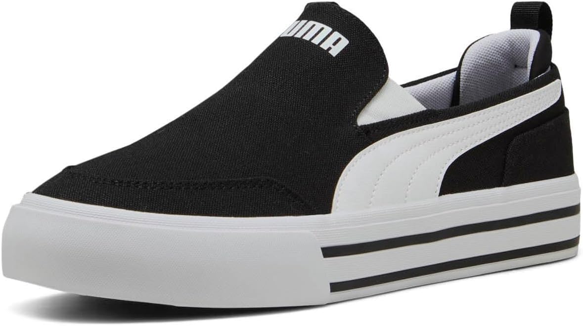 

Мужские слипоны Puma Court Classic Vulc, белый/черный