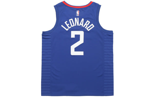 Футболка nba team limited jersey sw fan edition los angeles clippers leonard 2 blue Nike, синий — фото 2