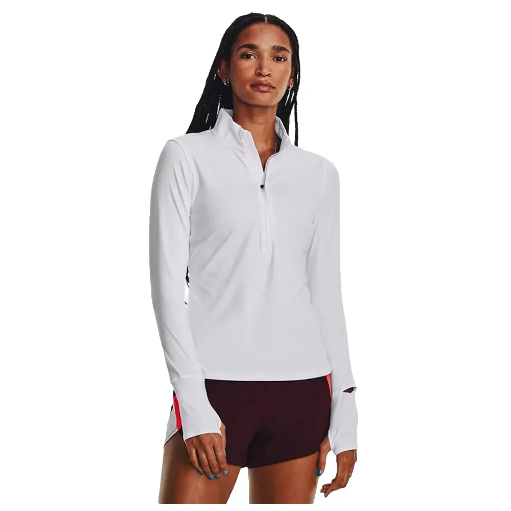

Толстовка спортивная Under Armour Qualifier Run half zip, белый